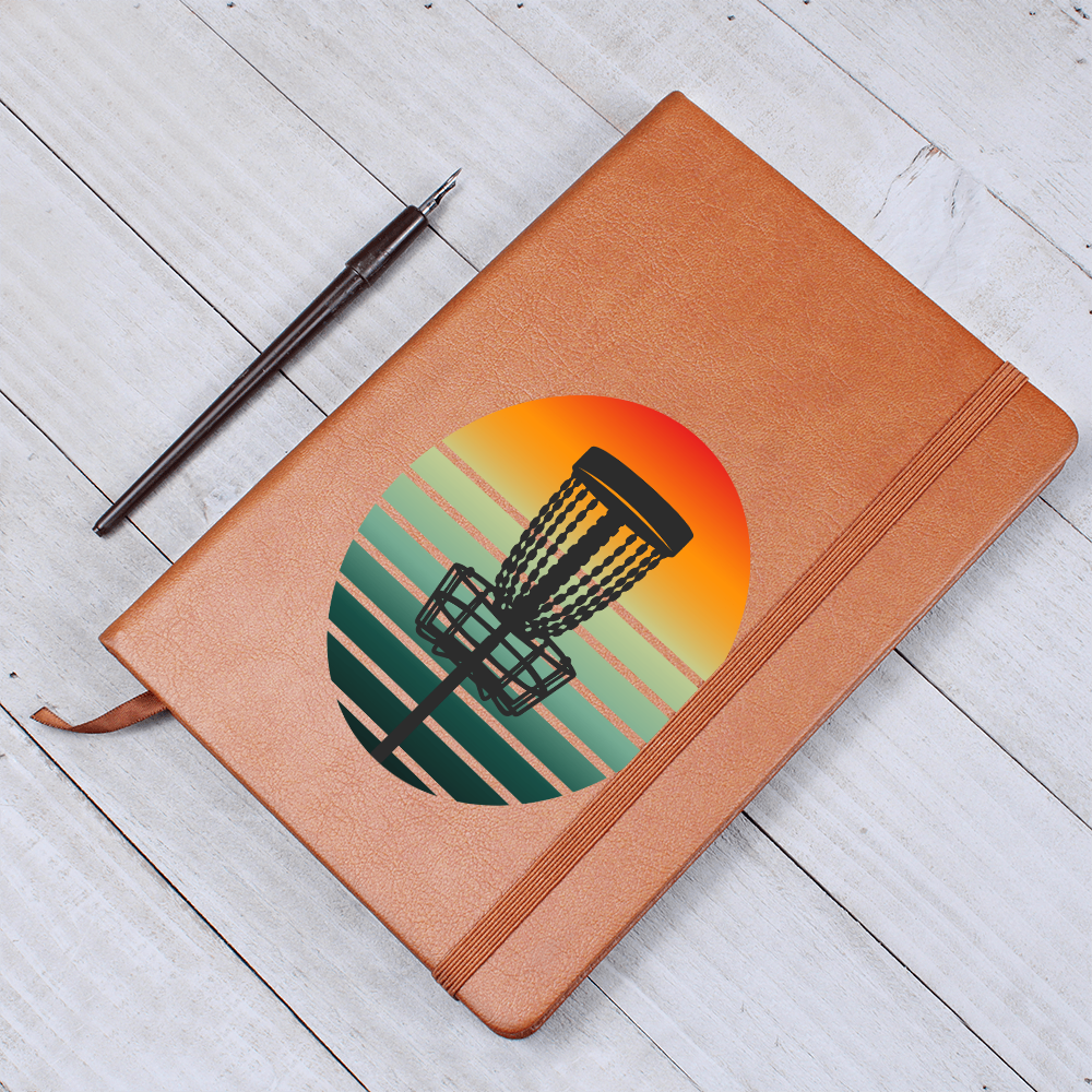 Round Disc Golf Leather Wallet